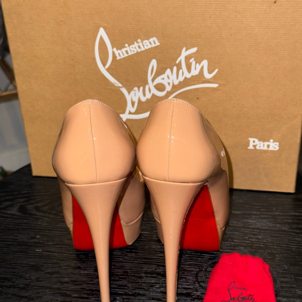 Christian Louboutin Lady Peep 150 Pumps - Picture 8 of 10